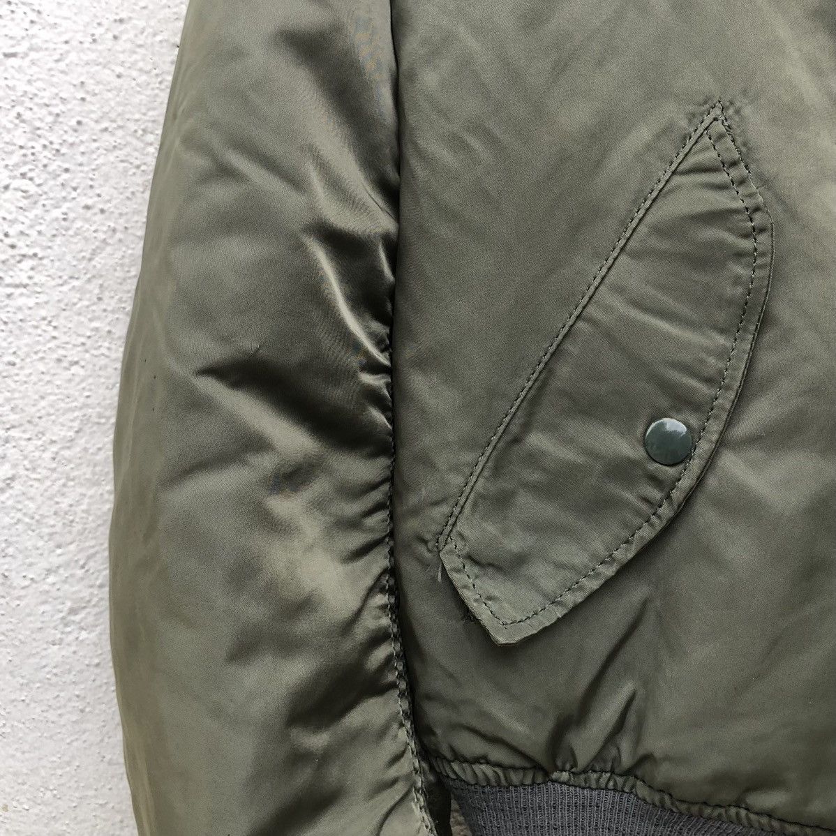 Alpha Industries VTG Alpha Industries Flyer’s Man Intermediate Bomber Jacket Size US XL / EU 56 / 4 - 3 Thumbnail