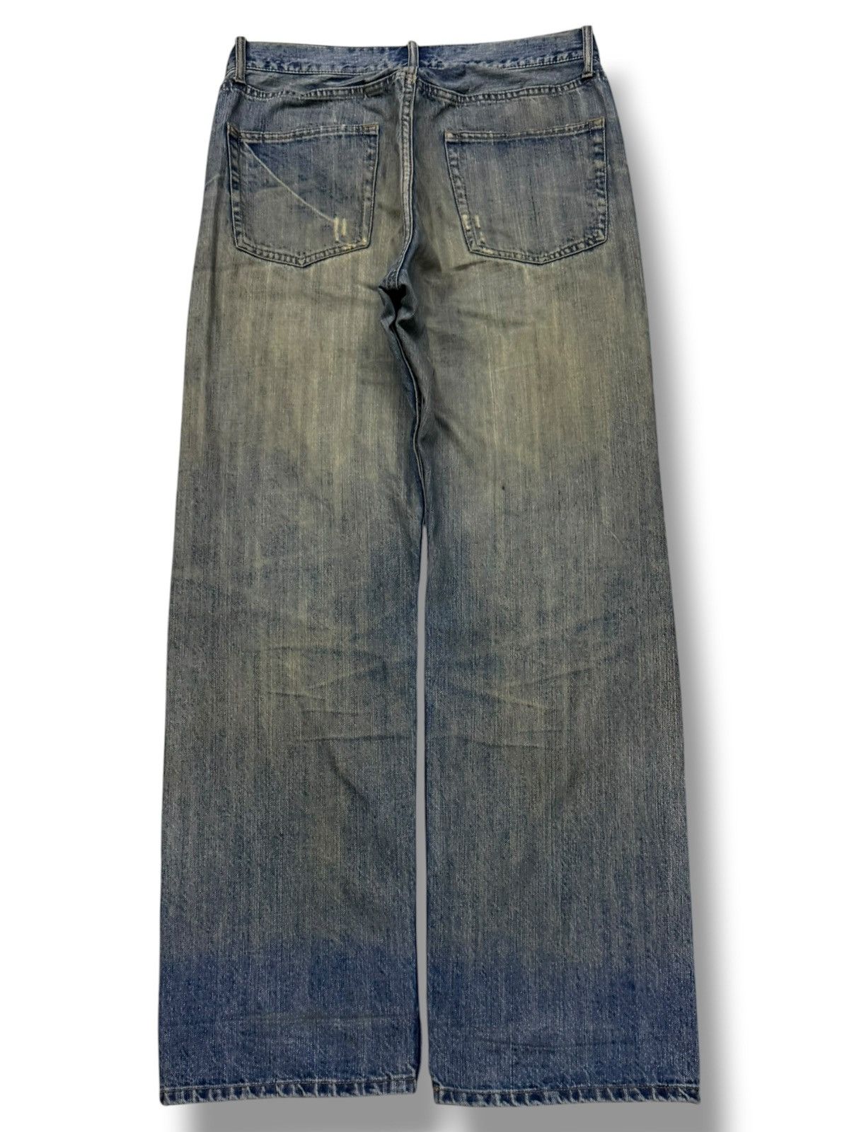 Japanese Brand Vintage Villand Japanese Denim Jeans | Relaxed Wide Fit W32 Size US 32 / EU 48 - 3 Thumbnail