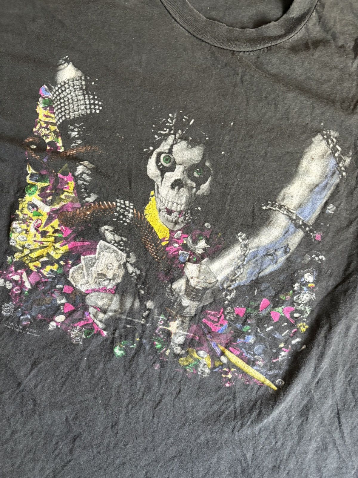 Band Tees × Brockum Alice Cooper Vintage 1991 Brockum ‘Hey Stoopid’ Tour T-shirt Size US XL / EU 56 / 4 - 2 Thumbnail