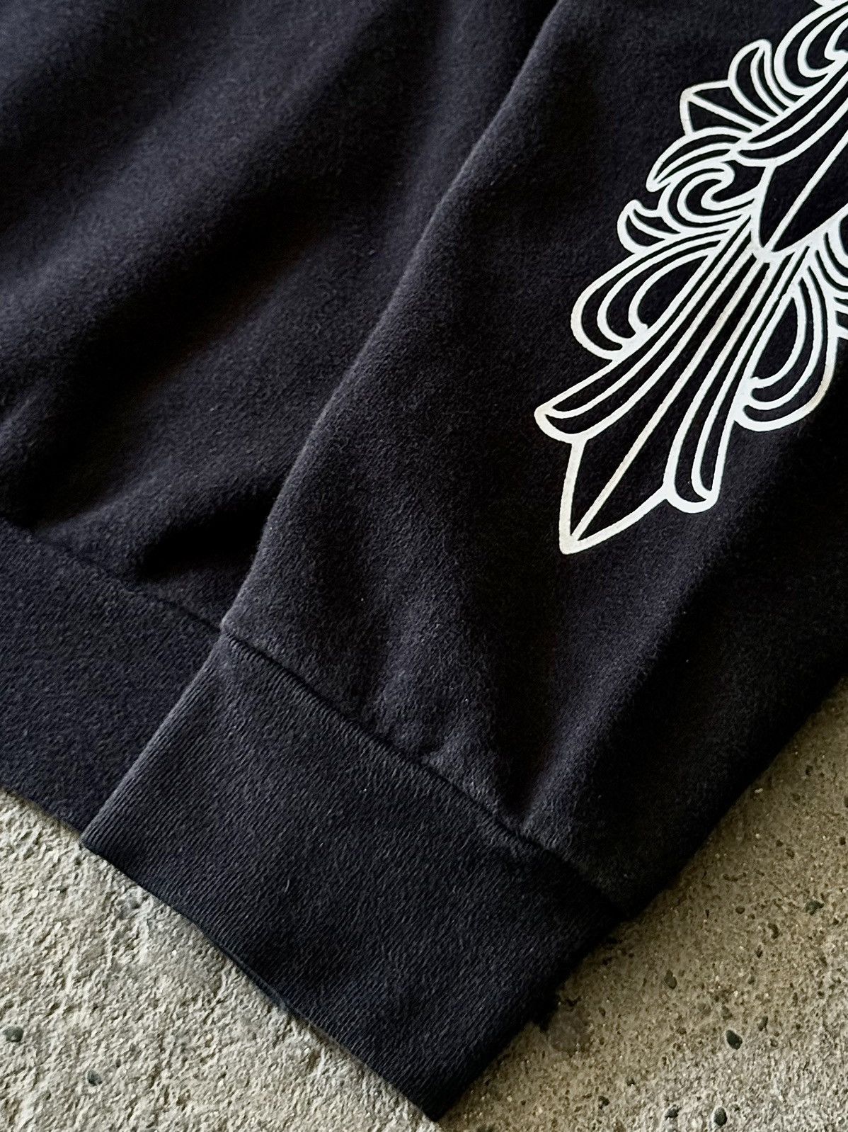 Chrome Hearts Chrome Hearts - Oversized - Floral / Horse Shoe - Hoodie Size US XL / EU 56 / 4 - 14 Thumbnail