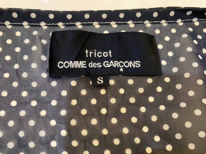 Comme des Garcons Comme Des Garcons Drift band polka dot short sleeved shirt Size S / US 4 / IT 40 - 5 Thumbnail