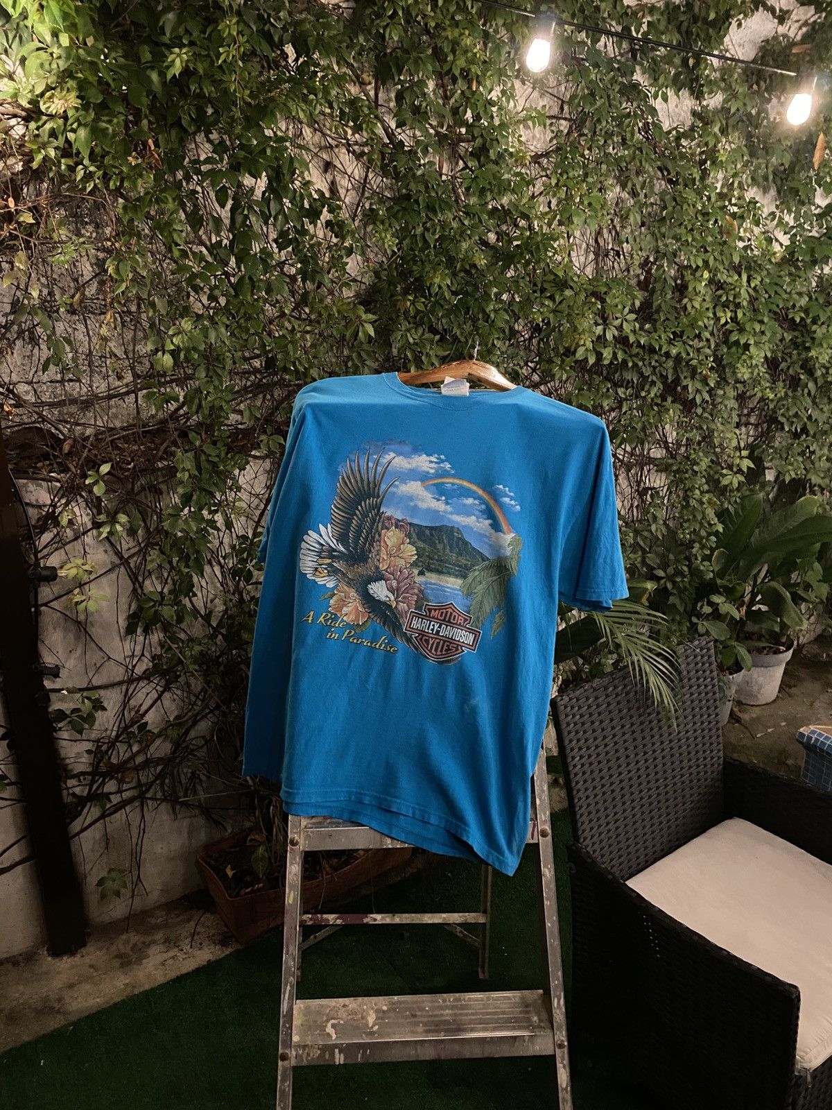 Harley Davidson vtg Harley Davidson Honolulu, Hawaii T shirt Size US L / EU 52-54 / 3 - 1 Thumbnail
