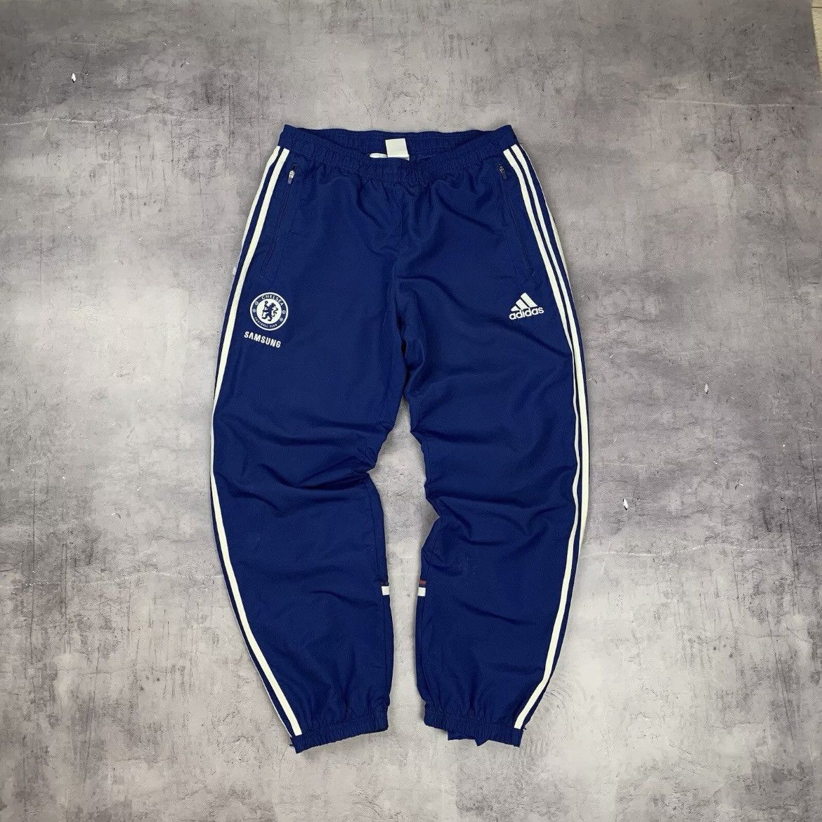 Adidas Rare! Adidas Chelsea Soccer Nylon Track Pants Size US 32 / EU 48 - 2 Thumbnail