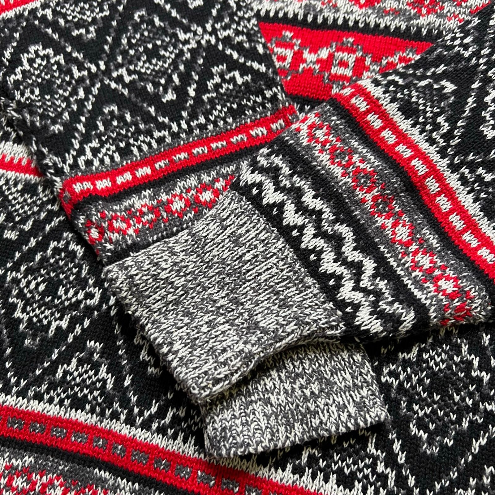Vintage Vintage Winter Silks Vintage Fair Isle Knit Sweater Silk L Size US L / EU 52-54 / 3 - 5 Thumbnail