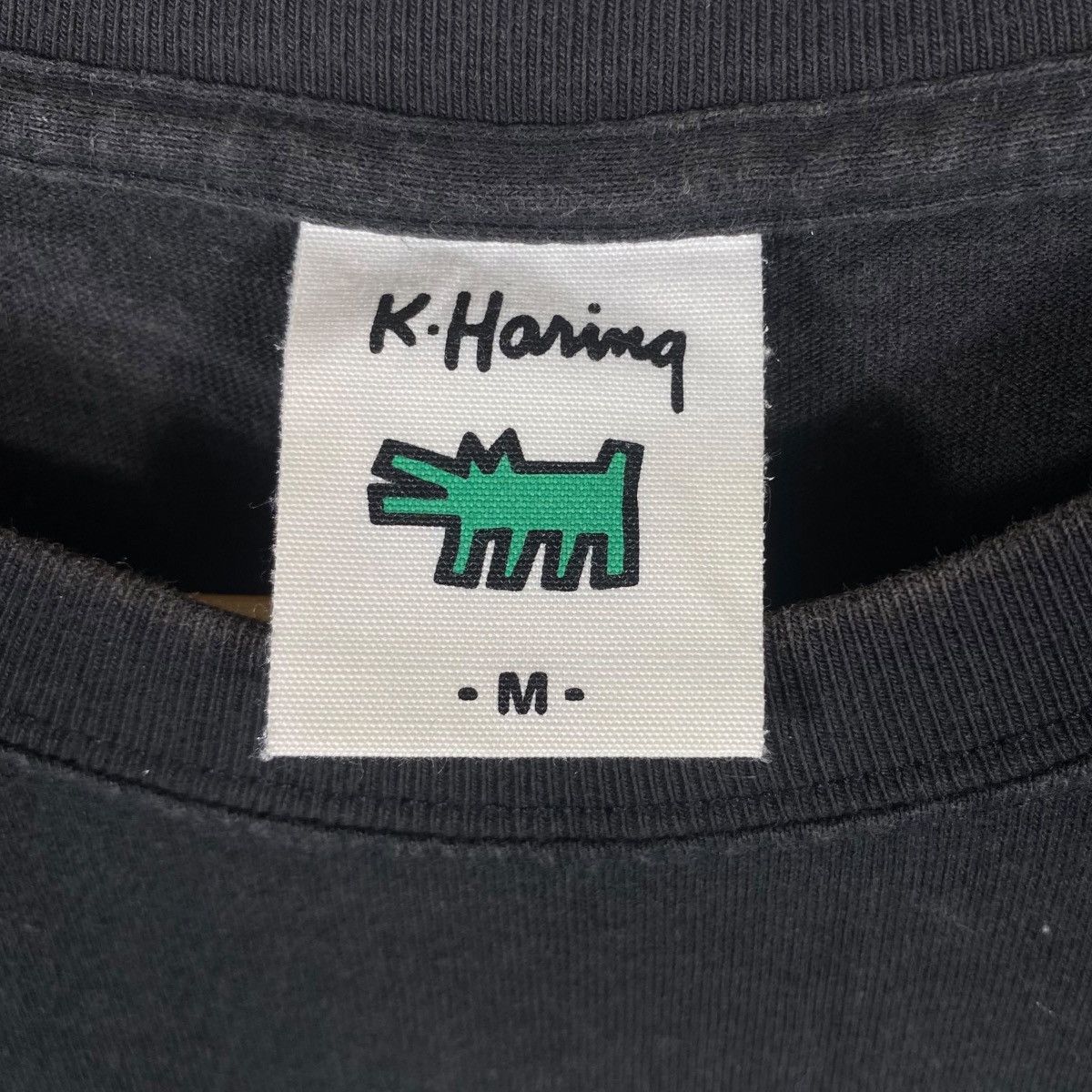 Keith Haring Vintage KEITH HARING Telephone Pop Art Graphic Tee Shirt Size US M / EU 48-50 / 2 - 7 Thumbnail
