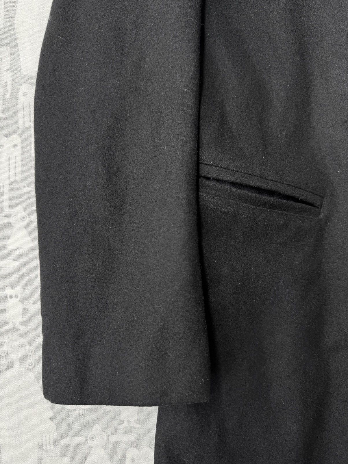 Ann Demeulemeester Ann Demeulemeester AW03 Double Breasted Wool Frock Coat Size S / US 4 / IT 40 - 5 Thumbnail