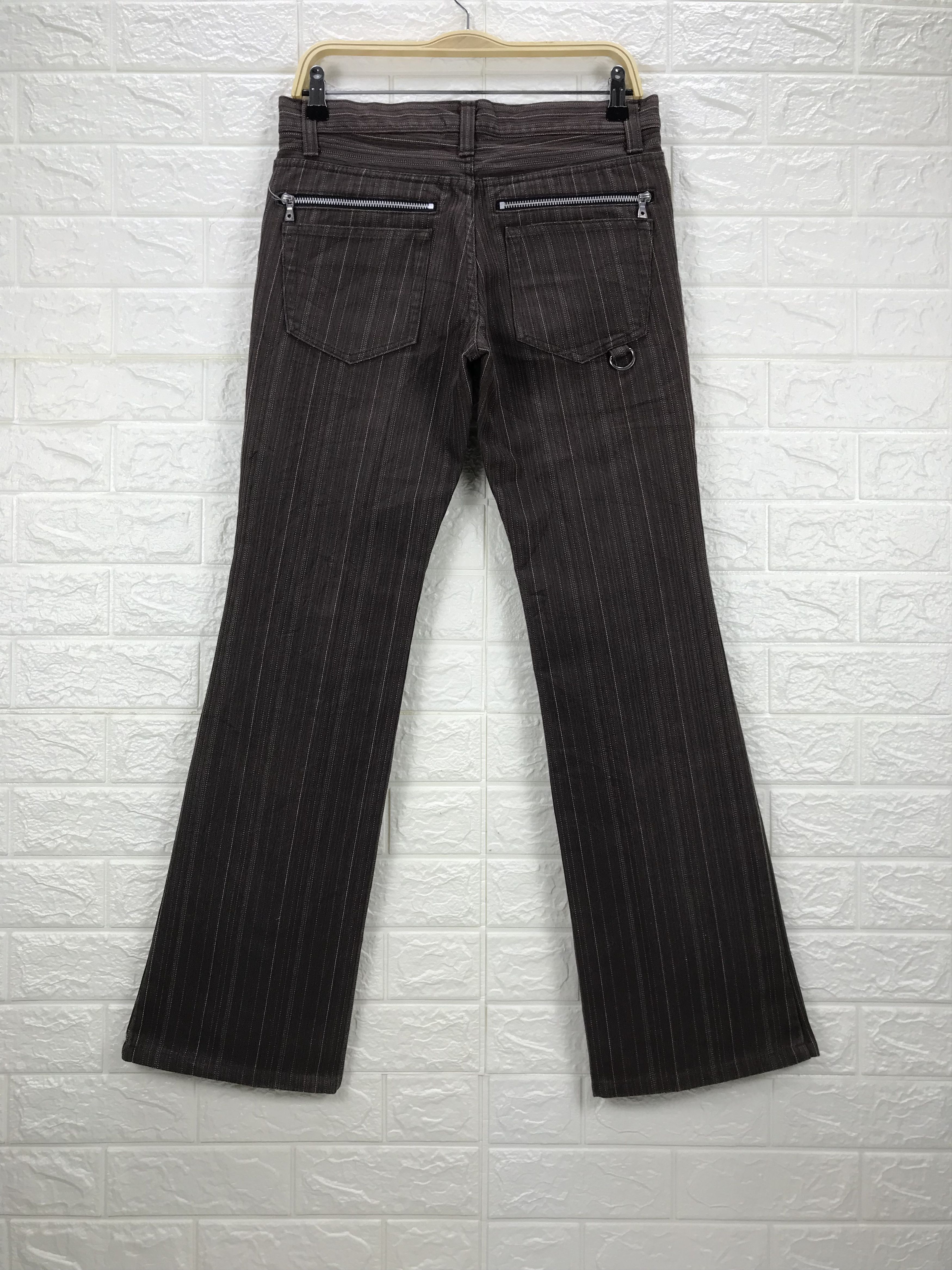 semanticdesign Semantic Design Striped Flare Jeans Bell Bottom Denim Size US 31 - 5 Thumbnail