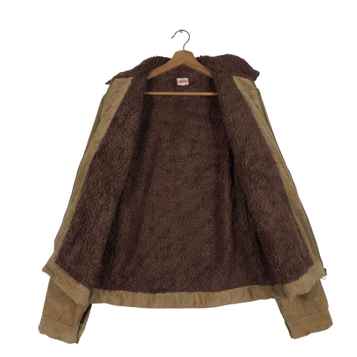 Hysteric Glamour 🔥VINTAGE CORDUROY BIKER JACKET ANOKHA SHEARLING BUTTON Size US L / EU 52-54 / 3 - 12 Thumbnail