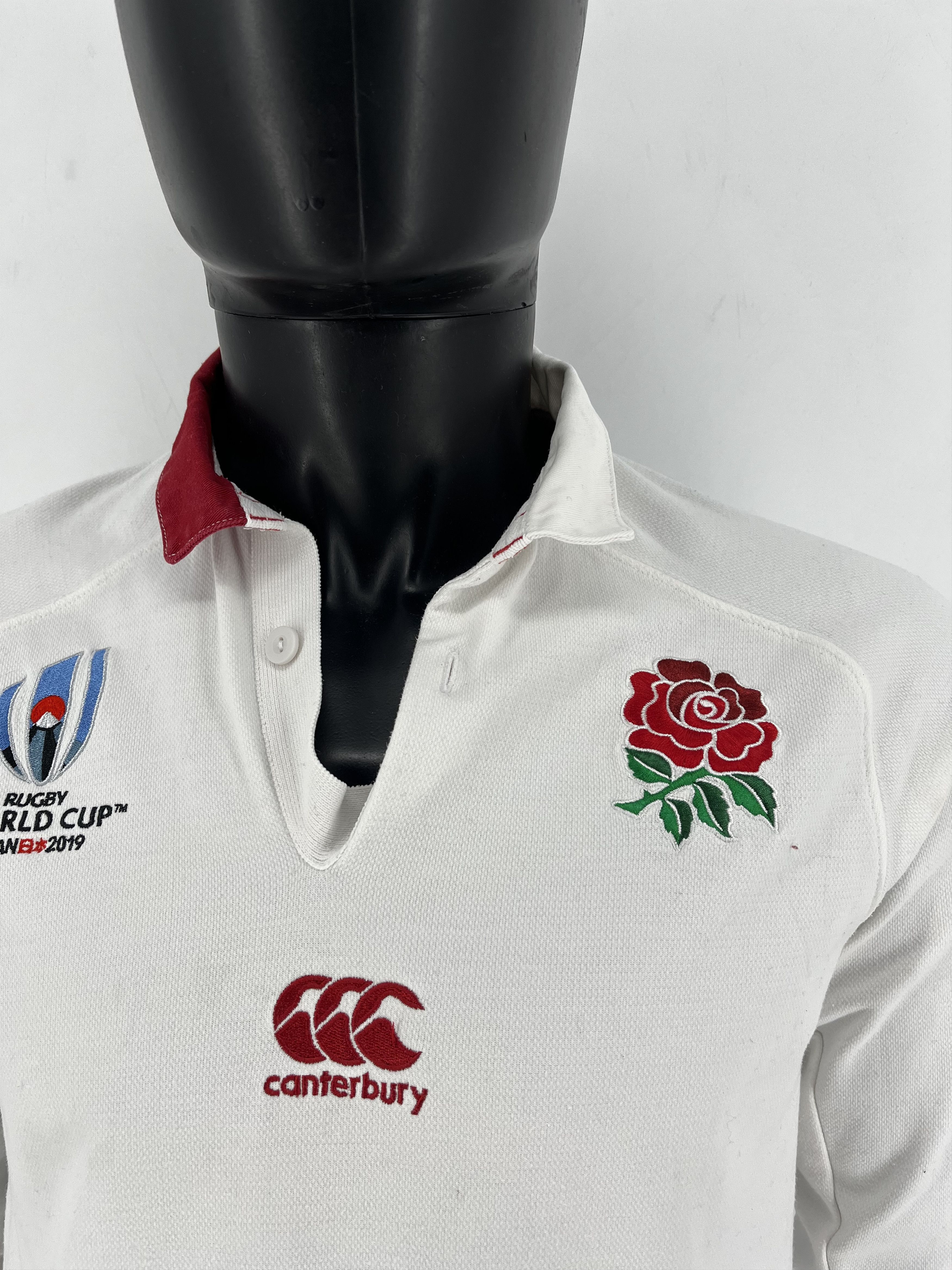 Canterbury of New Zealand Vintage Canterbury Rugby England Jersey Long Sleeve Size US XS / EU 42 / 0 - 7 Thumbnail