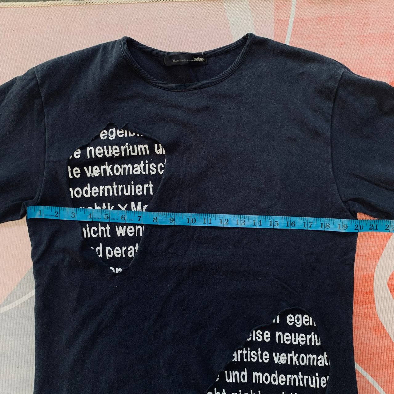 Schlussel Made In Japan SCHLUSSEL Seditionary Ripped Long Sleeve Tee Size US M / EU 48-50 / 2 - 9 Thumbnail