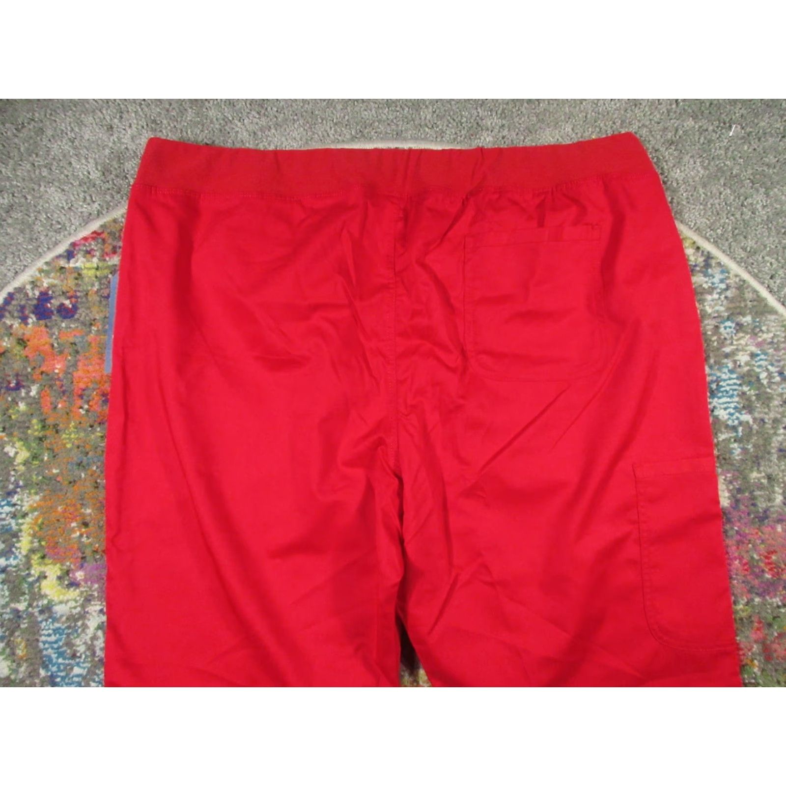 Cherokee Cherokee Workwear Scrub Pants Men's 2XL Red Solid Modern Classic NWT NEW Size US 39 - 4 Thumbnail