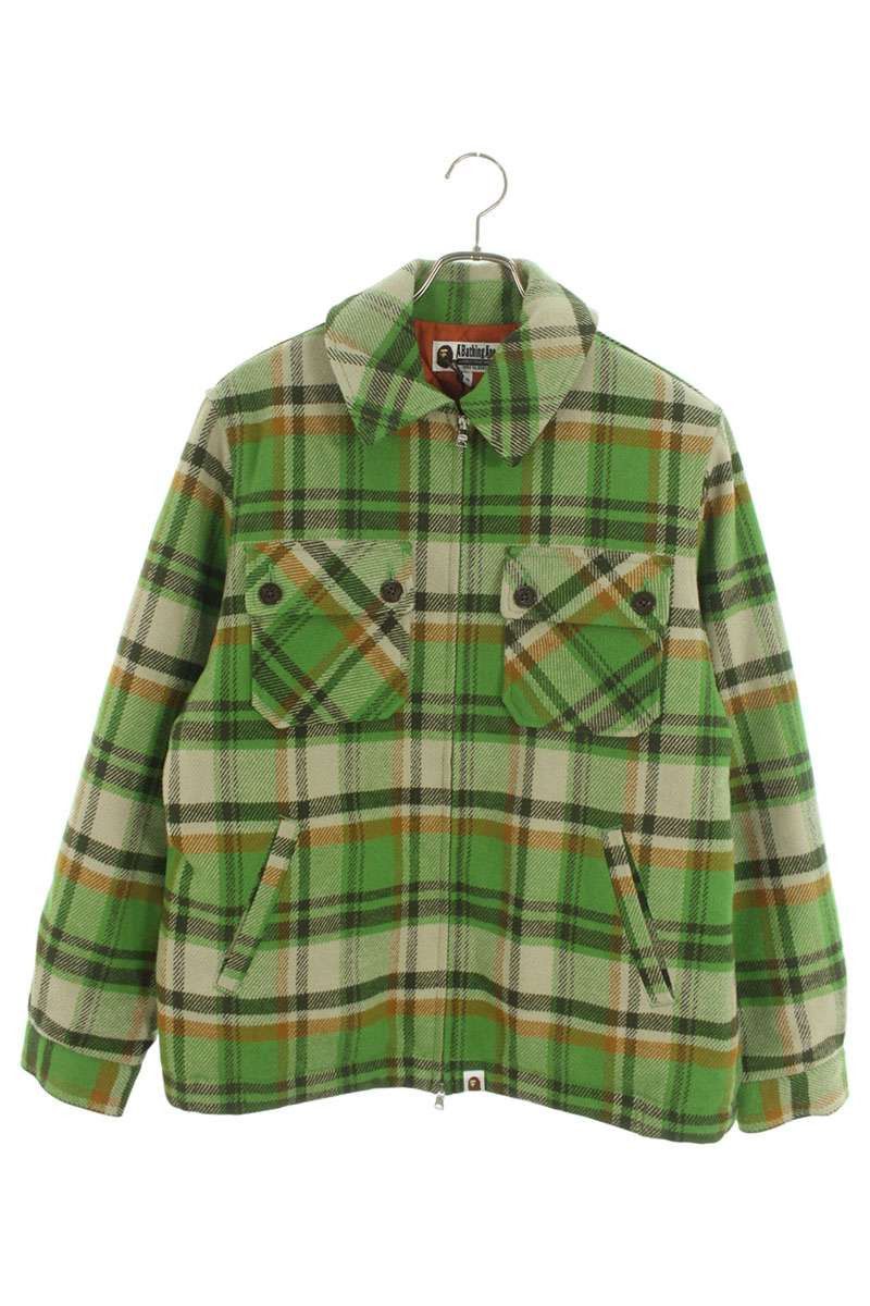 Bape Bape Zip Up Jacket Green Size M Size US M / EU 48-50 / 2 - 1 Thumbnail