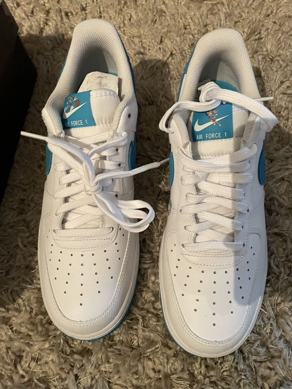 Nike Nike Air Force 1 Low Space Jam Low Hare Size US 9.5 / EU 42-43 - 5 Thumbnail