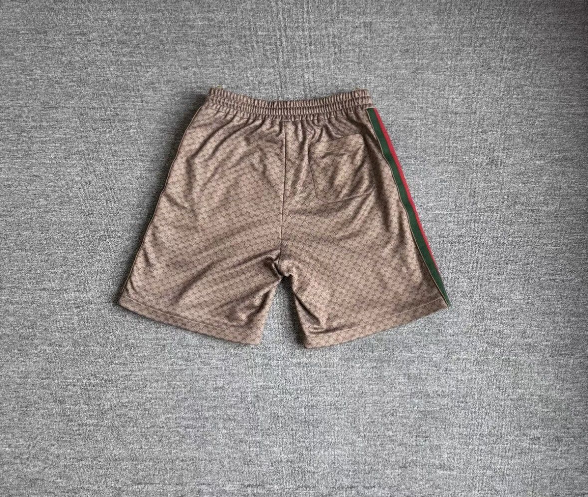 Gucci Gucci Red Green Striped Logo Shorts Size S-2506 Size US 40 / EU 56 - 2 Thumbnail