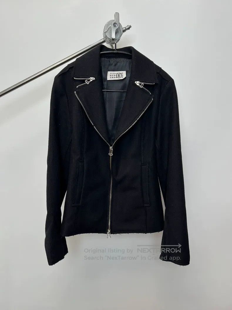 Maison Margiela Maison Margiela Zipper Wool Jacket Size US S / EU 44-46 / 1 - 1 Thumbnail
