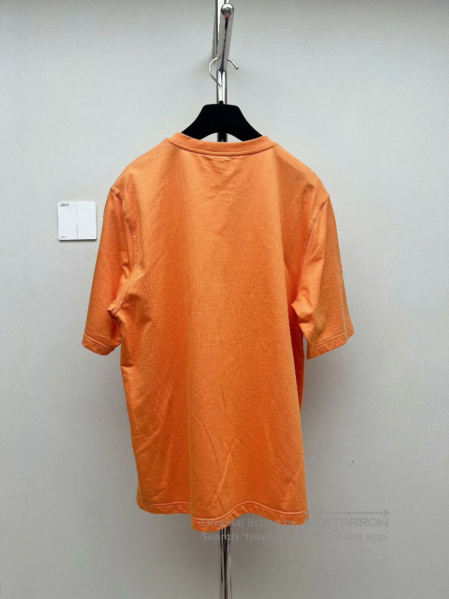 Hermes Hermes Men's Orange Horse Head Short Sleeve T-shirt. Size US M / EU 48-50 / 2 - 2 Thumbnail