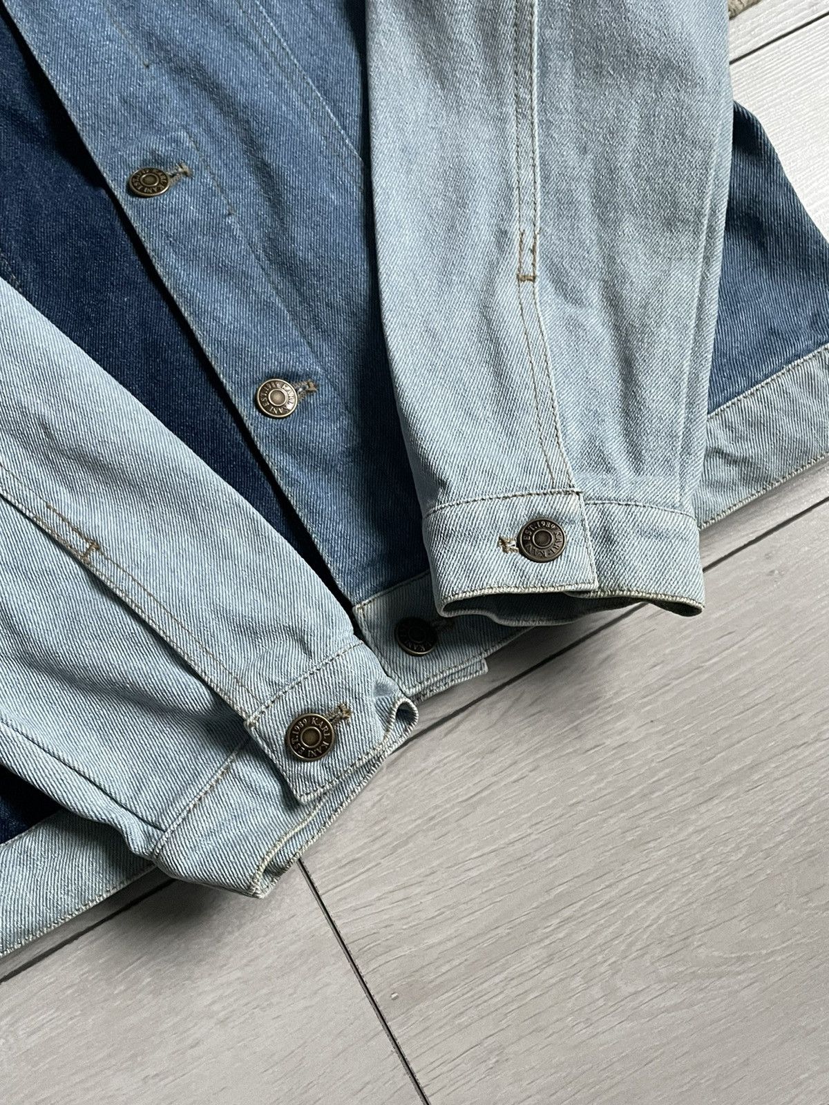 Karl Kani Karl Kani Big Logo Denim Jacket Size US S / EU 44-46 / 1 - 8 Thumbnail