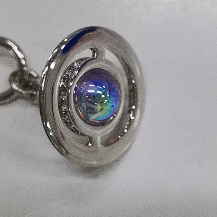 Vivienne Westwood Vivienne Westwood Petite Orb Silver Pendant Bracelet Size ONE SIZE - 7 Thumbnail
