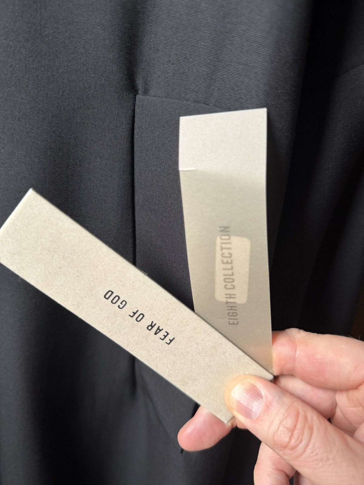 Fear of God $4.3K wool trench coat, IT50/US40, made in Italy Size US M / EU 48-50 / 2 - 23 Thumbnail
