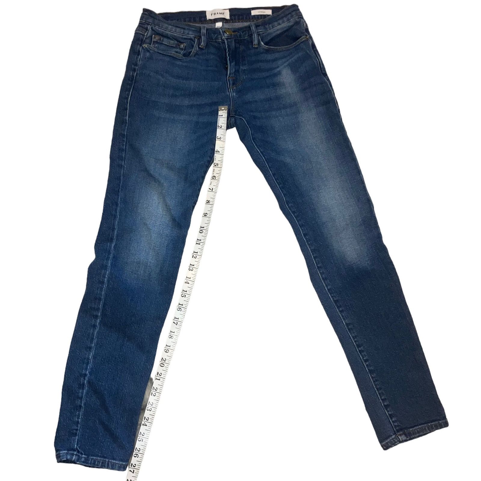 Frame Frame - Le Garcon Boyfriend Jean in Medium Blue-size 24 Size 24" / US 00 / IT 34 - 10 Thumbnail