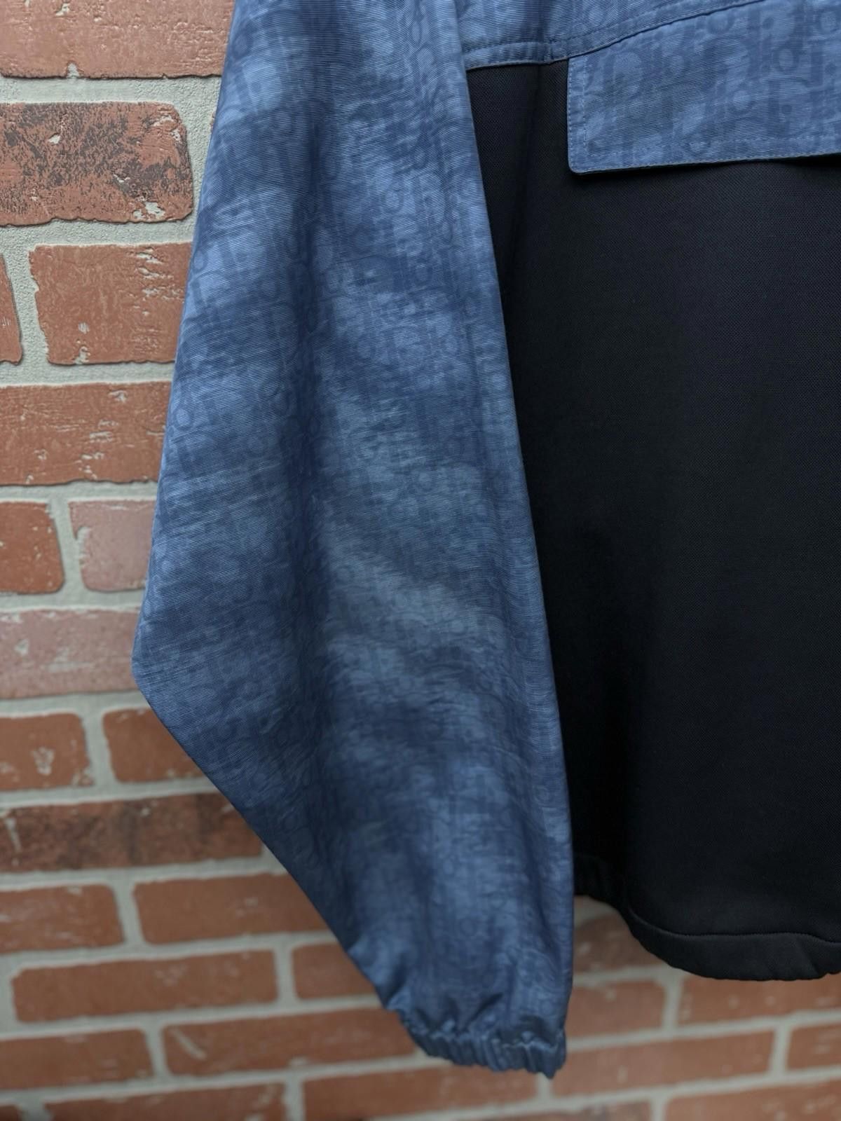 Dior Dior Hooded Anorak Windbreaker Jacket Blue Black Size 3XL Size US XXL / EU 58 / 5 - 5 Thumbnail