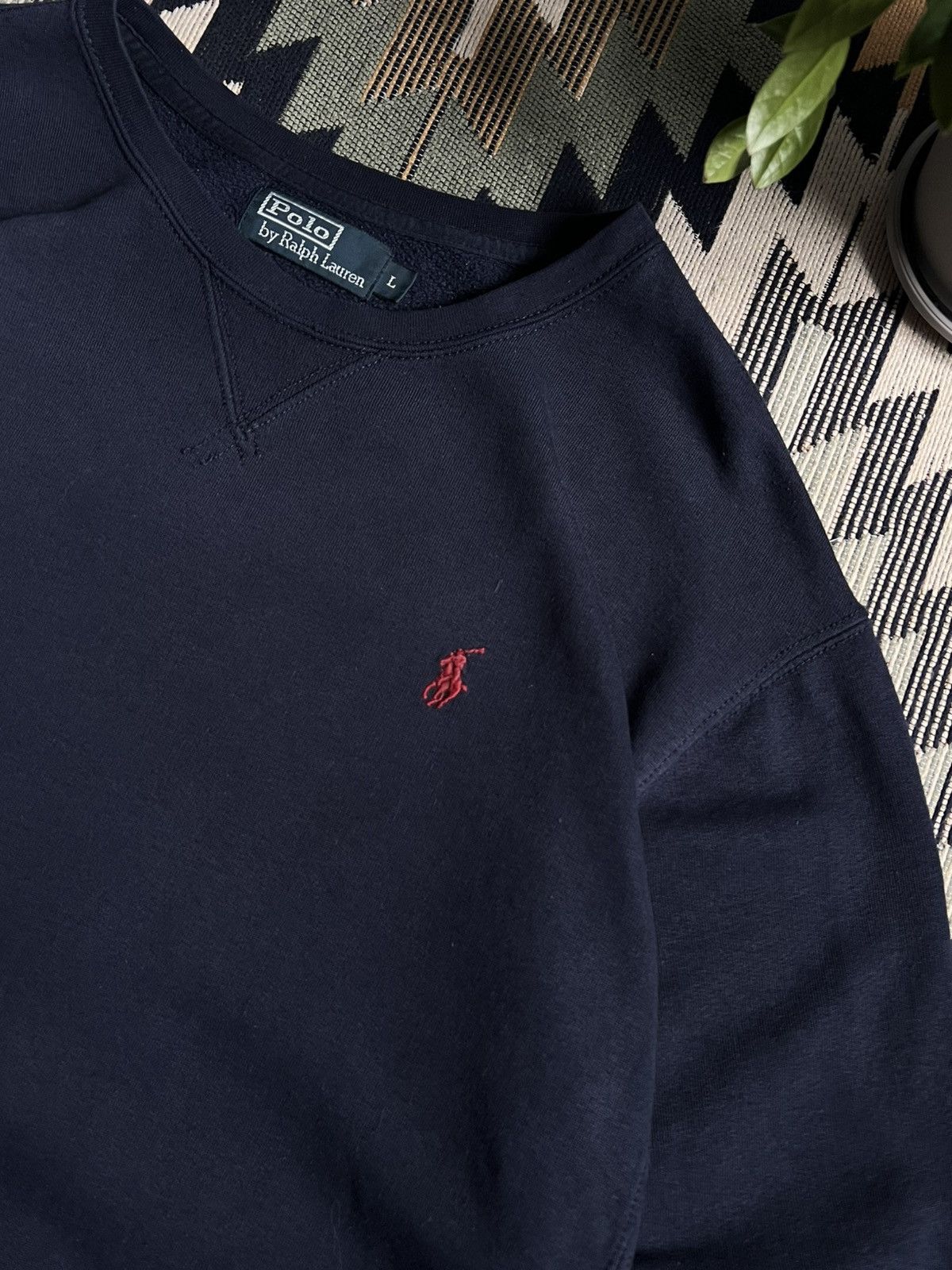Polo Ralph Lauren × Vintage Vintage Ralph Lauren Polo Sweatshirt Size US L / EU 52-54 / 3 - 7 Thumbnail