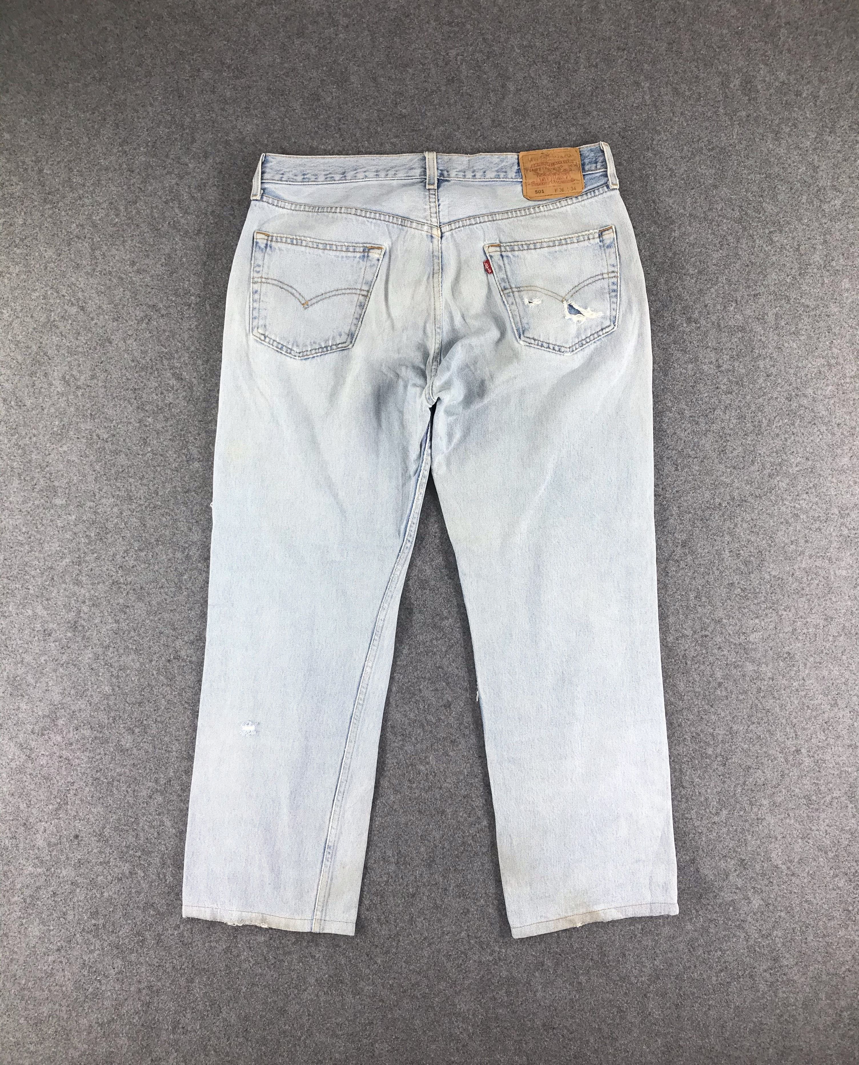 Levi's × Vintage Vintage Levis 501 Jeans-JM054 Size US 36 / EU 52 - 2 Thumbnail