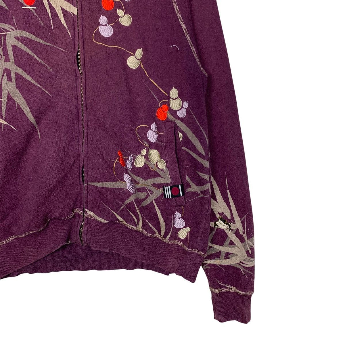 Japanese Brand SANMARUICHI Classic Traditional Zipper Hoodies #1912-C83 Size US M / EU 48-50 / 2 - 4 Thumbnail