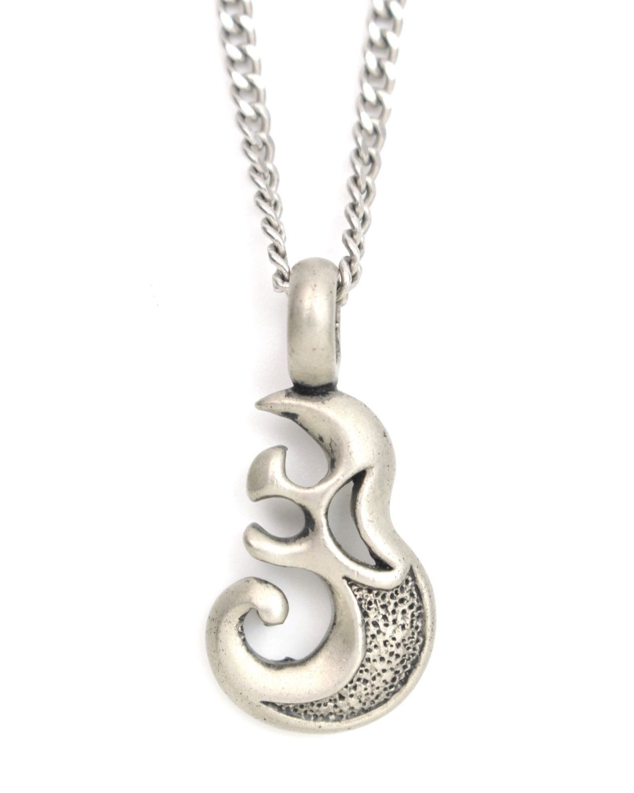 Hysteric Glamour 2000S JAPANESE MADE OXIDIZED SILVER-TONE SWIRL NECKLACE Size ONE SIZE - 1 Thumbnail