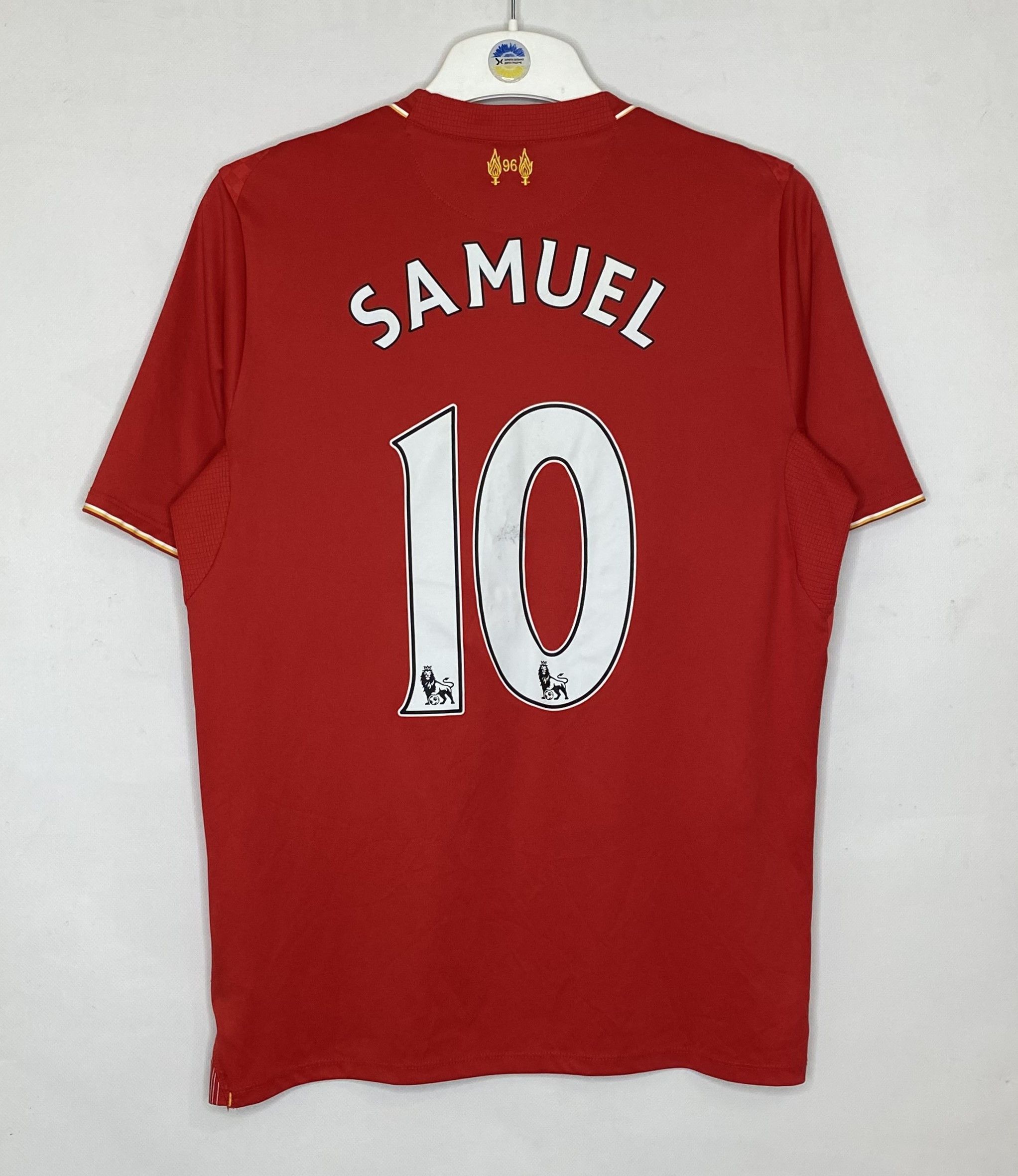 New Balance LIVERPOOL 2015 2016 HOME FOOTBALL SHIRT SOCCER JERSEY Size US S / EU 44-46 / 1 - 2 Thumbnail