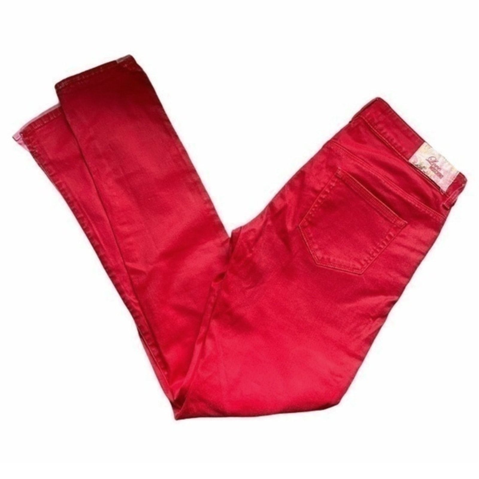 Love Moschino Love Moschino Red Pants | Size 29 Size 30" / US 8 / IT 44 - 4 Thumbnail