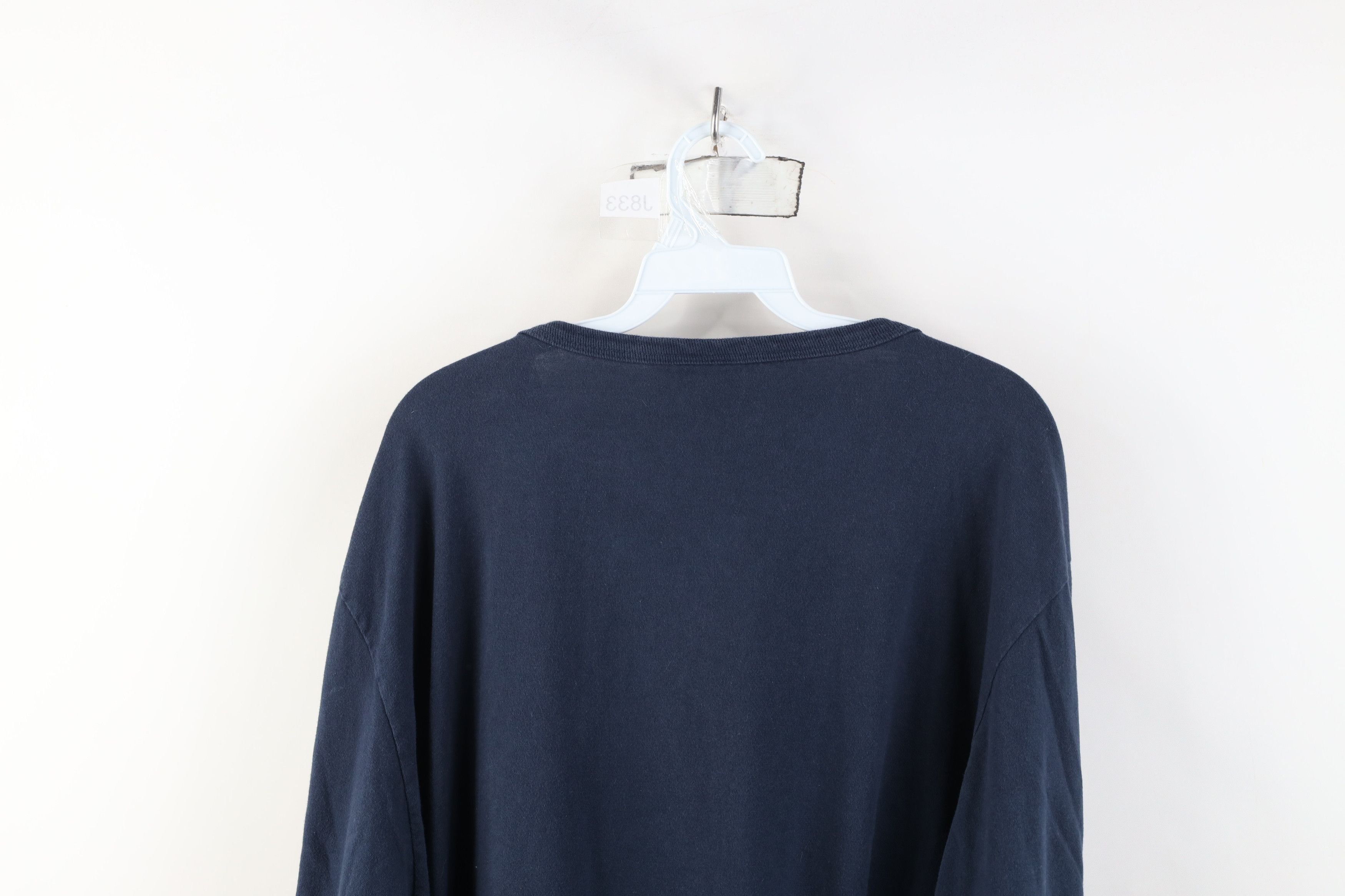 American Eagle Outfitters Vintage Y2K American Eagle Bear Long Sleeve T-Shirt Blue Size US XXL / EU 58 / 5 - 12 Thumbnail