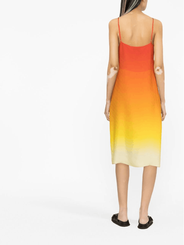 Casablanca BNWT SS23 CASABLANCA MONOGRAM SATIN SILK SLIP DRESS 38 Size XS / US 0-2 / IT 36-38 - 11 Thumbnail