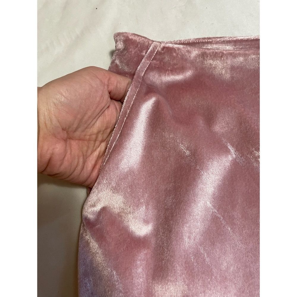Other NWT New Vivienne Hu Velvet Pink Pants Size 8 Size 30" / US 8 / IT 44 - 8 Thumbnail