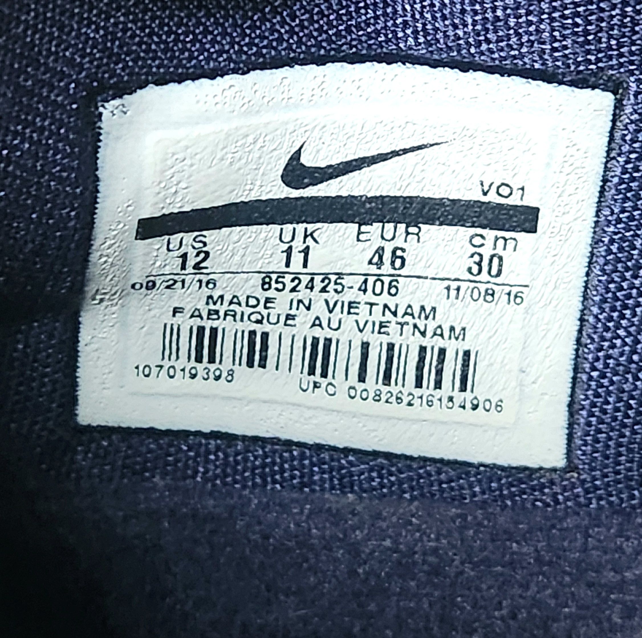 Nike NIKE KOBE AD 852425-406 MIDNIGHT NAVY SIZE 12 Size US 12 / EU 45 - 8 Thumbnail