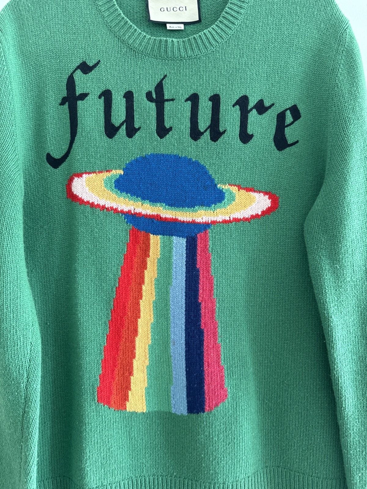 Gucci Gucci Intarsia Future Sweater Size US M / EU 48-50 / 2 - 6 Thumbnail