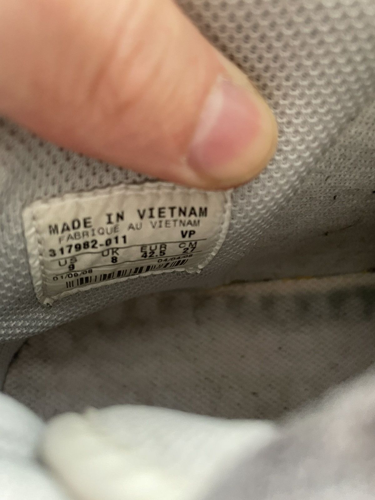 basketcase gallery Nike Dunk High 2008 Grey Steel Size US 9 / EU 42 - 5 Thumbnail