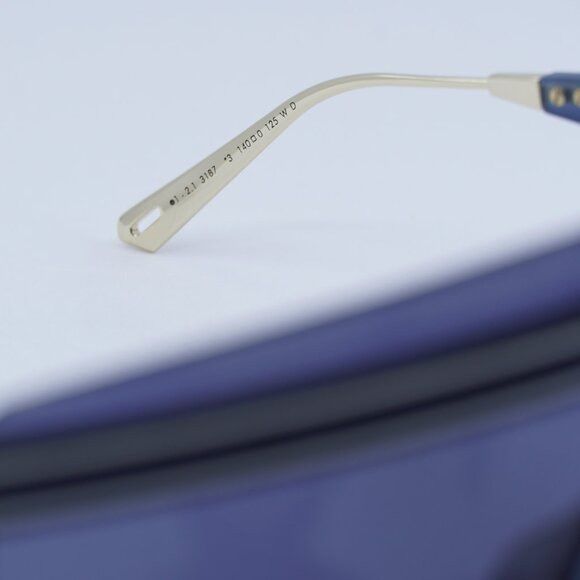 Dior Dior DIORCLUB M2U 31B7 Sunglasses Matte Navy Blue Shield Size ONE SIZE - 6 Thumbnail