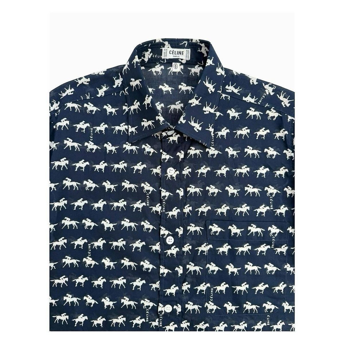 Celine Old Celine Shirt Size US S / EU 44-46 / 1 - 2 Thumbnail
