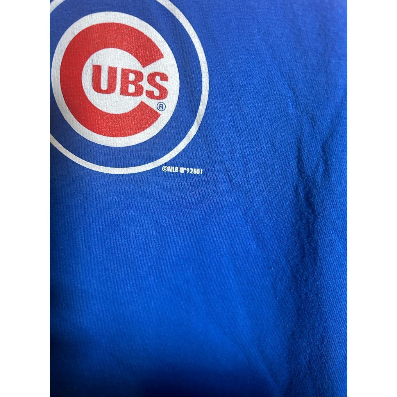 Anvil Vintage Y2K, 2001 Chicago Cubs T-shirt MLB Size US M / EU 48-50 / 2 - 2 Thumbnail