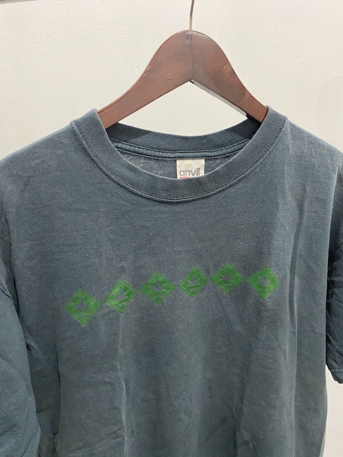 Vintage Vintage 90s Weed Tees Size US M / EU 48-50 / 2 - 2 Thumbnail