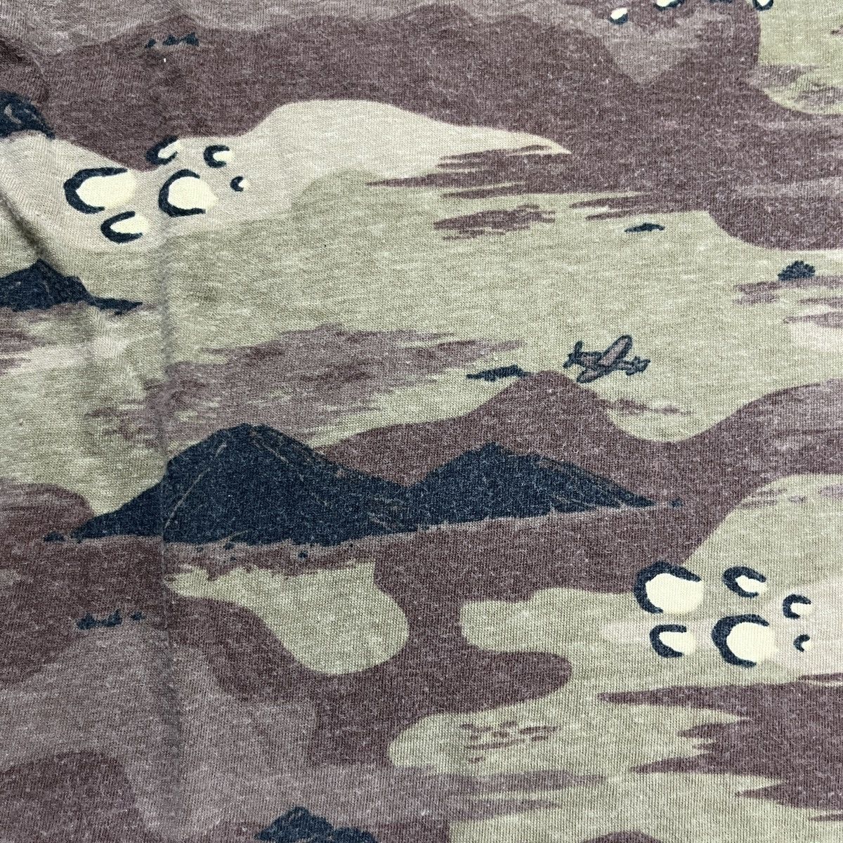 Van × Vans Vans Desert Camo Brown Tan T Shirt Size US S / EU 44-46 / 1 - 2 Thumbnail