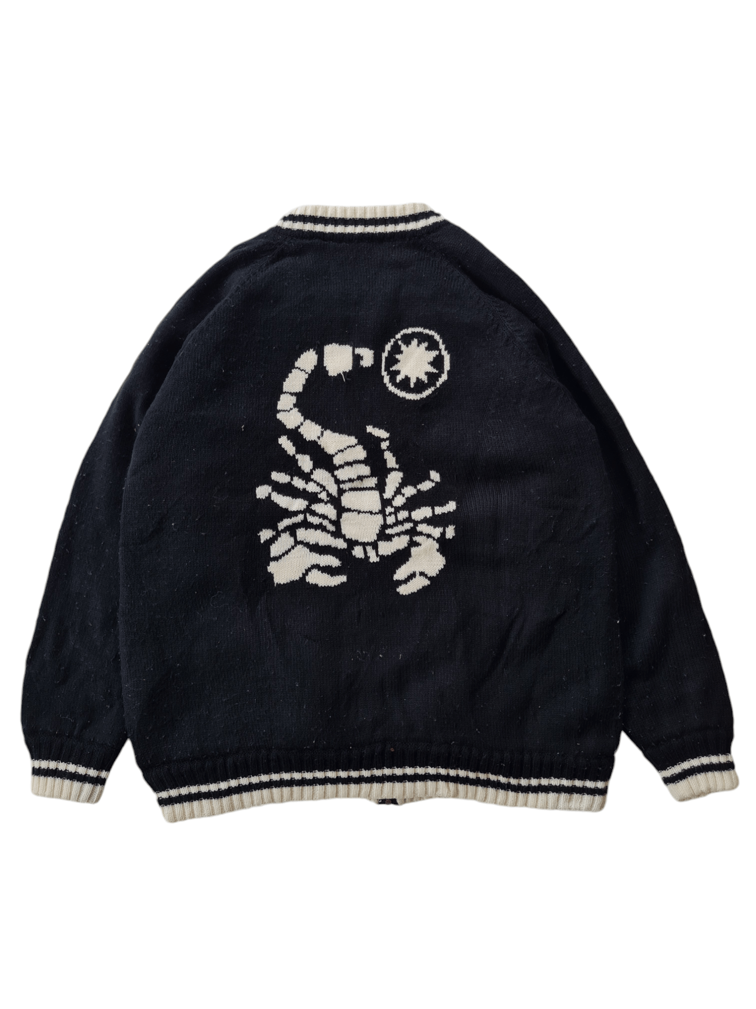 Vintage ✅️Vintage Scorpion Bay Varsity Wool Jacket Size US L / EU 52-54 / 3 - 1 Thumbnail