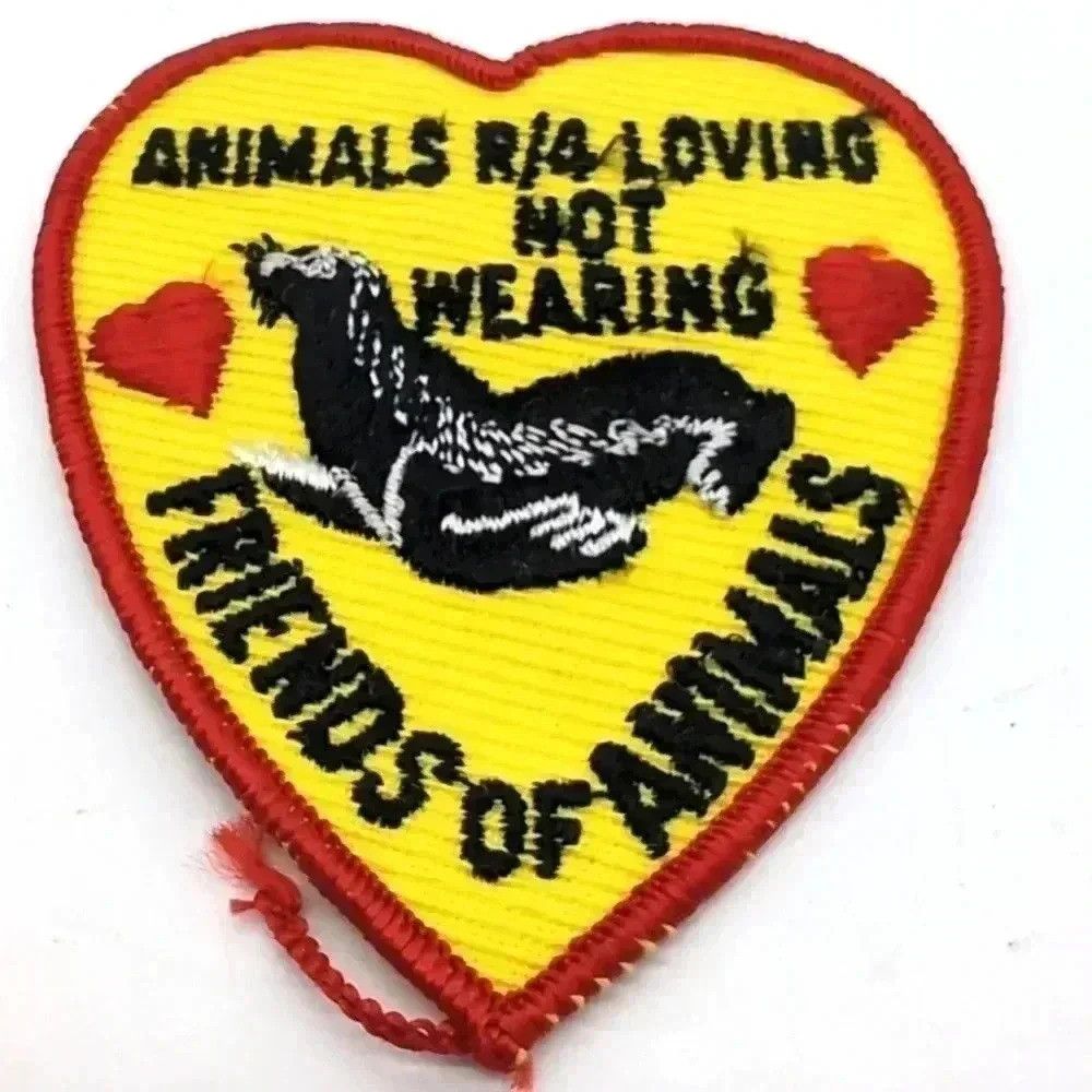 Vintage Conservation Patch friends of Animals Size ONE SIZE - 1 Preview