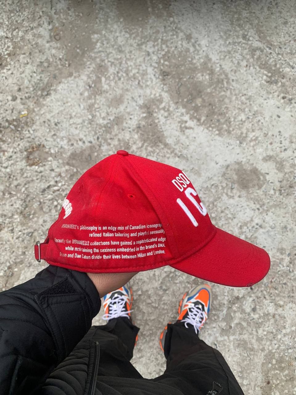 DSQUARED2 CAP DEAN DAN CATEN ITALIAN DESIGN HATS Y2K DELUX