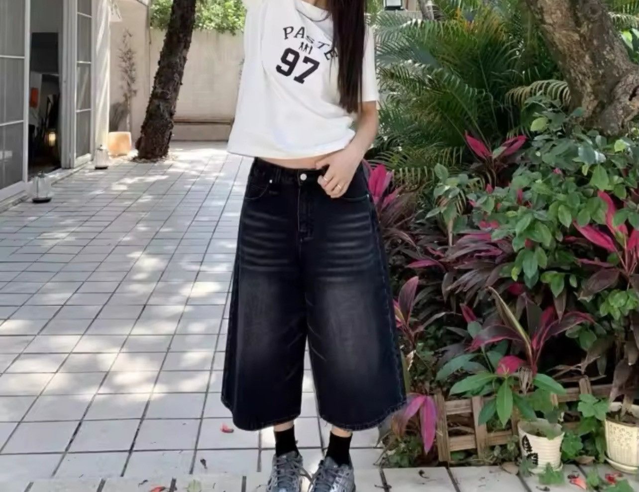 Japanese Brand × Jean Black Baggy Denim Size 30" / US 8 / IT 44 - 3 Thumbnail