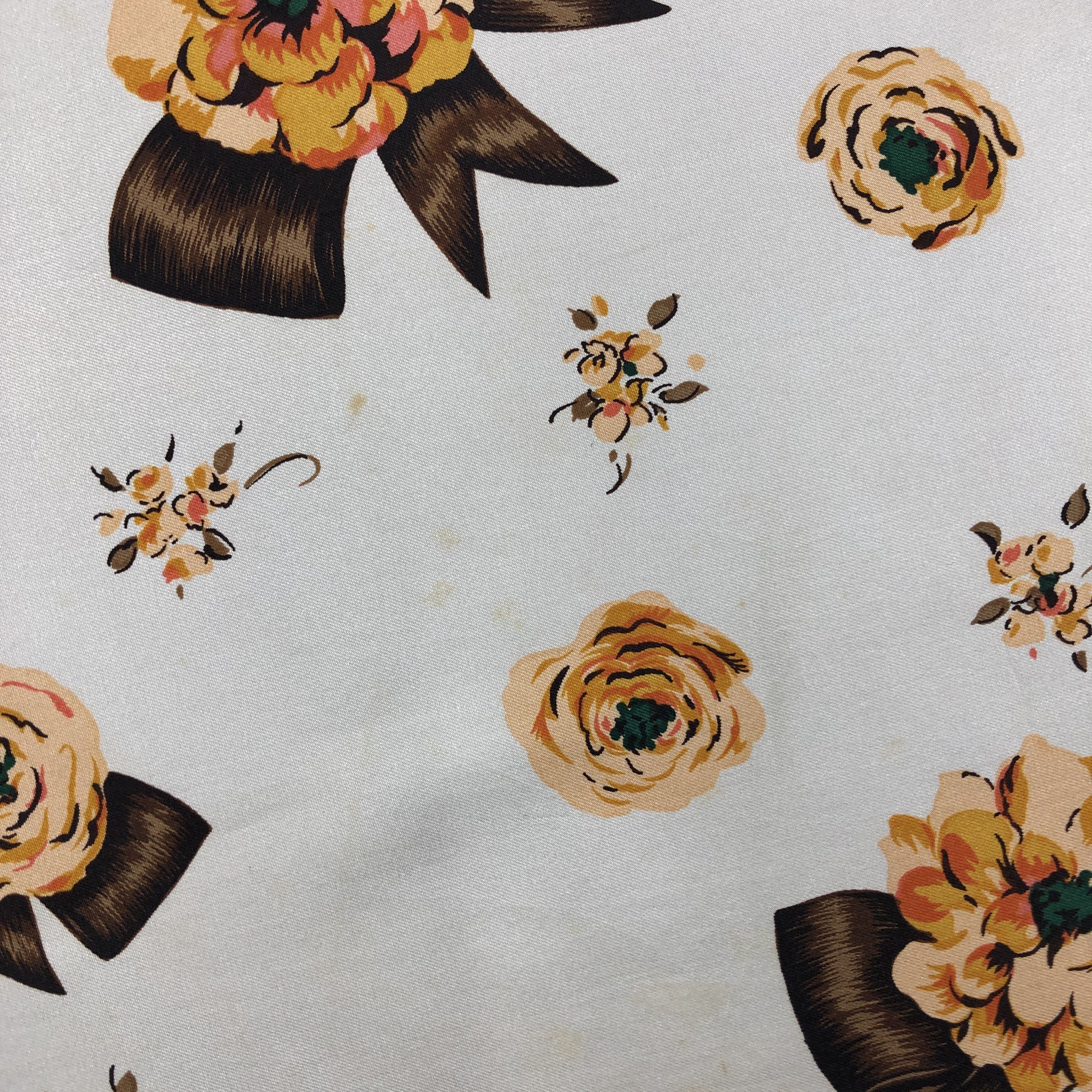 Japanese Brand Vintage Melrose SILK Scarf Twill Stole Wraps Scarves Size ONE SIZE - 17 Thumbnail