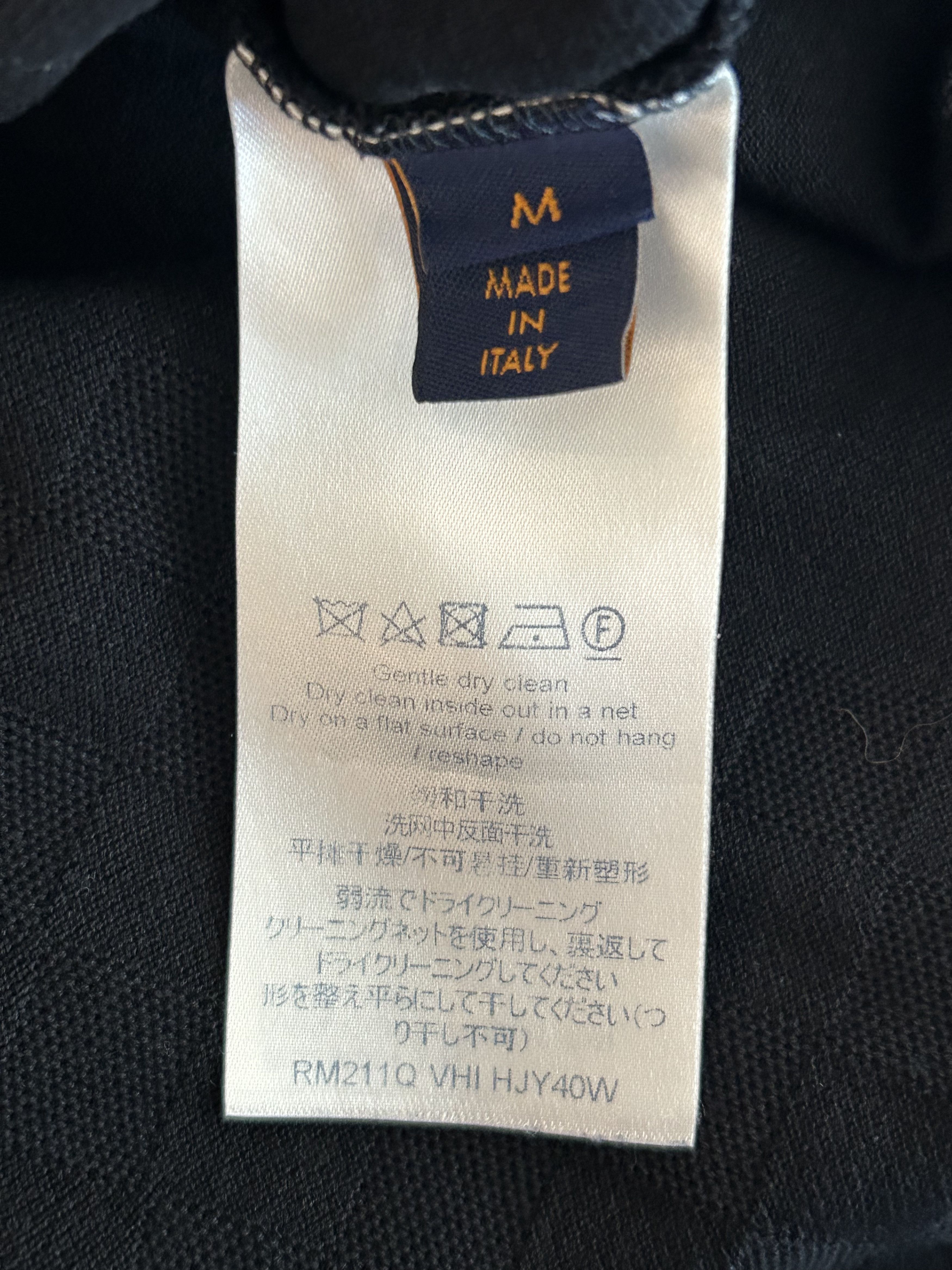 Louis Vuitton Louis Vuitton Black Half Damier Pocket T-Shirt Size US M / EU 48-50 / 2 - 4 Thumbnail