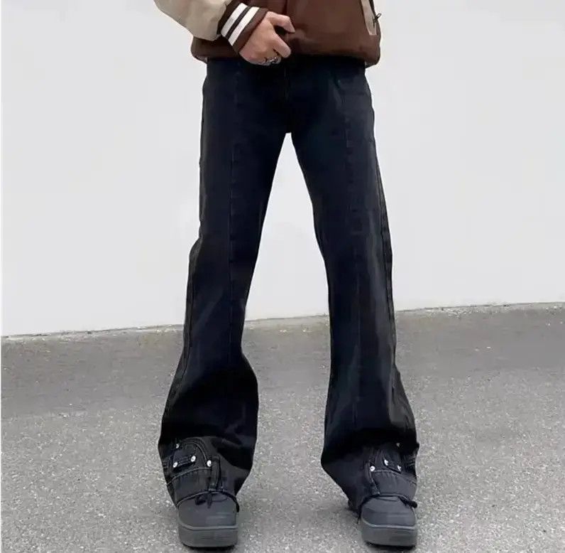 Japanese Brand Loose straight leg jeans Size US 32 / EU 48 - 1 Thumbnail