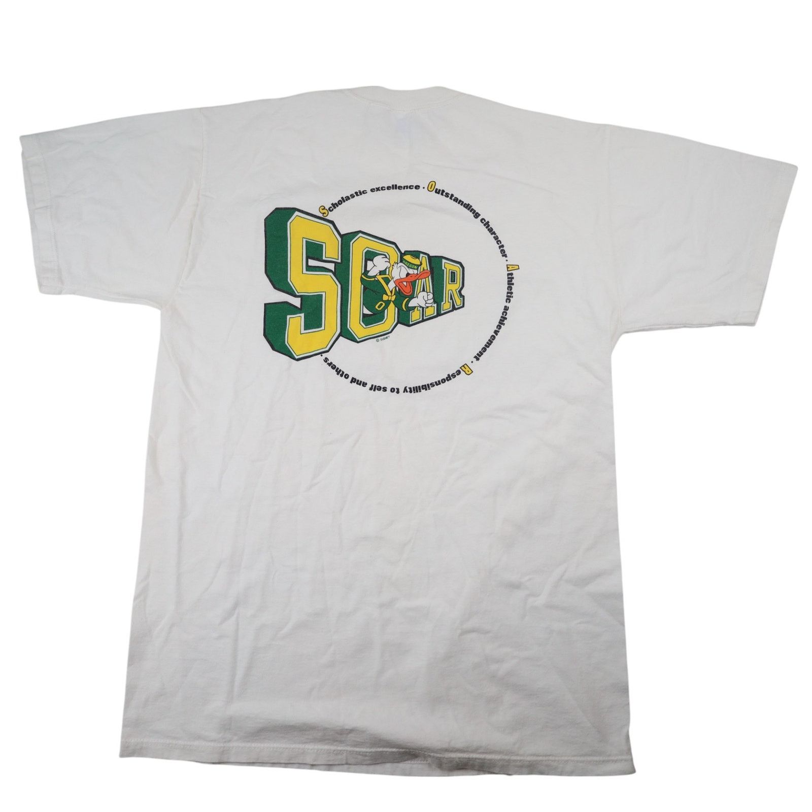 Russell Athletic × Vintage VTG 80s Russell Athletics SOAR Oregon Athletics Graphic T Size US L / EU 52-54 / 3 - 1 Thumbnail